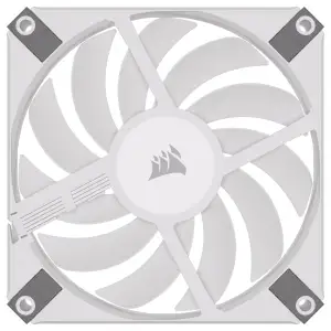 Вентилятор Corsair iCUE AF120 RGB Slim White (CO-9050164-WW), 120x120x15мм, 4-pin PWM, білий UA