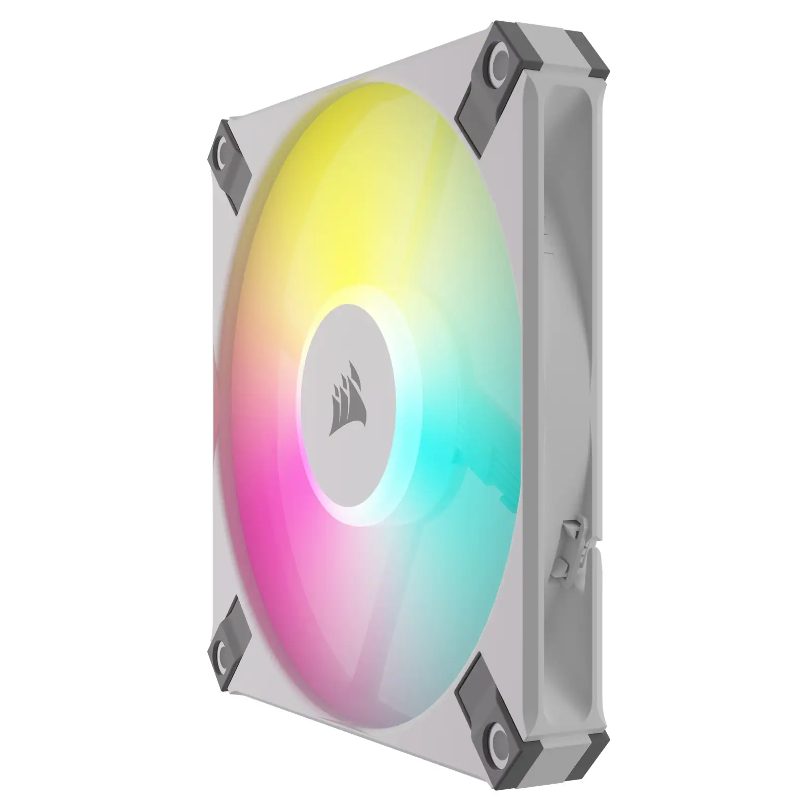 Вентилятор Corsair iCUE AF120 RGB Slim White (CO-9050164-WW), 120x120x15мм, 4-pin PWM, білий UA