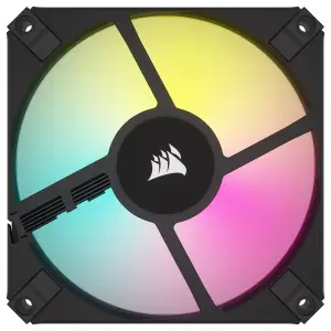 Вентилятор Corsair iCUE AF120 RGB Slim Black (CO-9050162-WW), 120x120x15мм, 4-pin PWM, чорний UA
