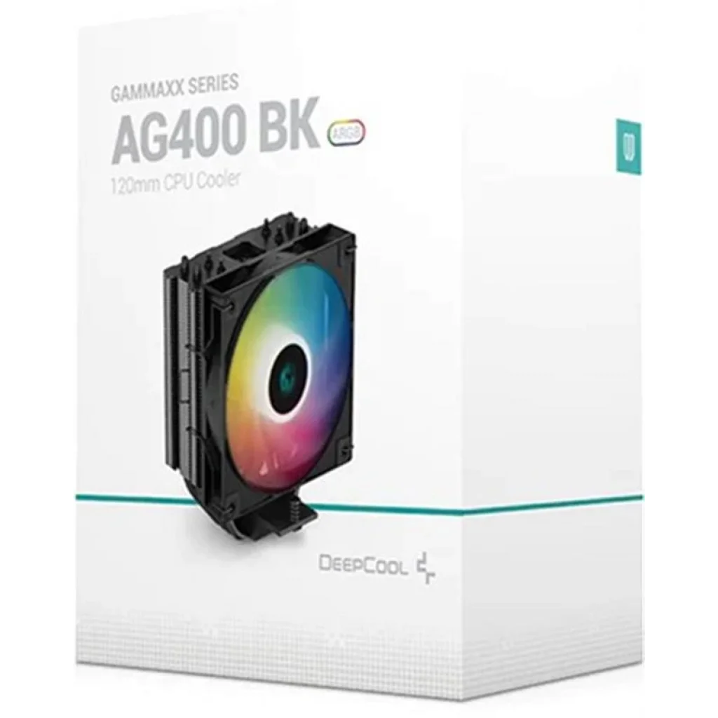 Кулер процесорний DeepCool AG400 BK ARGB (R-AG400-BKANMC-G-2) UA