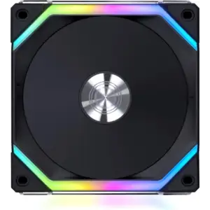 Вентилятор Lian Li Uni Fan SL V2, 120mm, Triple, Black (G99.12SLV23B.00), 120х120х28мм, 3-pin, 4-pin, чорний UA