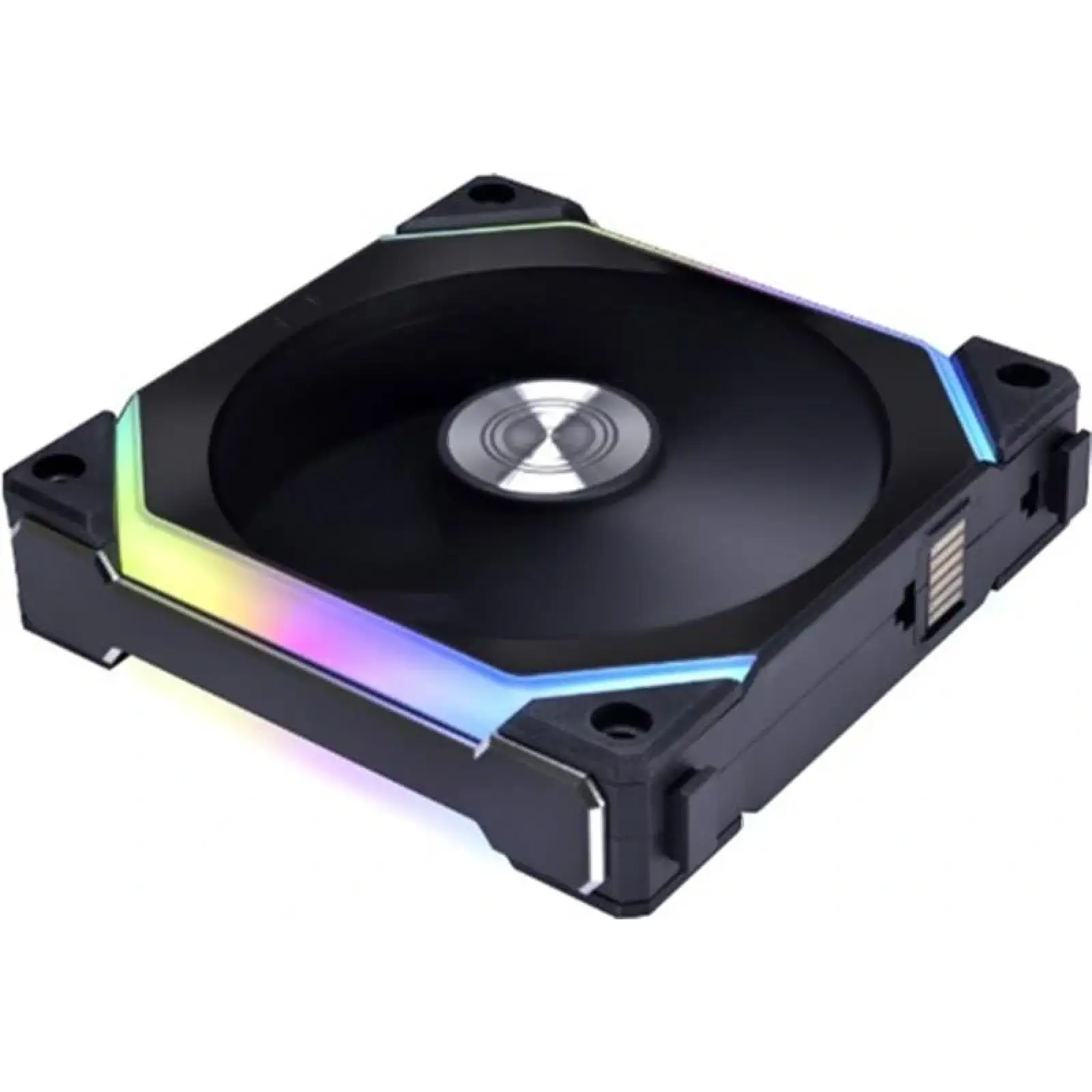 Вентилятор Lian Li Uni Fan SL V2, 120mm, Triple, Black (G99.12SLV23B.00), 120х120х28мм, 3-pin, 4-pin, чорний UA