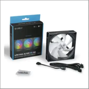 Вентилятор Lian Li Uni Fan AL V2, 120mm, Black (G99.12ALV21B.00) UA