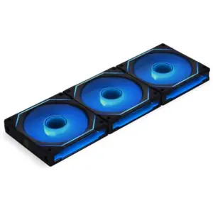 Вентилятор Lian Li Uni Fan SL-Infinity 120-1 Triple Black (G99.12SLIN3B.00), 120х122.1х25мм, 3-pin, 4-pin, чорний UA