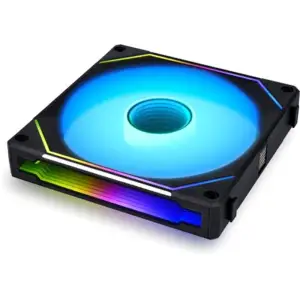 Вентилятор Lian Li Uni Fan SL-Infinity 140-1 Black (G99.14SLIN1B.00), 140х142х25мм, 3-pin, 4-pin, чорний UA