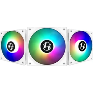 Вентилятор Lian Li ST120-3, Triple, White (G99.12ST3W.00), 120х120х25мм, 3-pin, 4-pin, белый UA