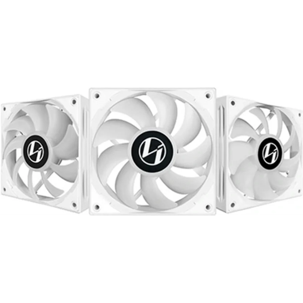 Вентилятор Lian Li ST120-3, Triple, White (G99.12ST3W.00), 120х120х25мм, 3-pin, 4-pin, білий UA