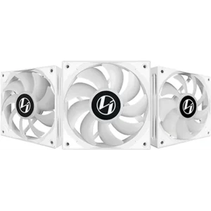 Вентилятор Lian Li ST120-3, Triple, White (G99.12ST3W.00), 120х120х25мм, 3-pin, 4-pin, білий UA