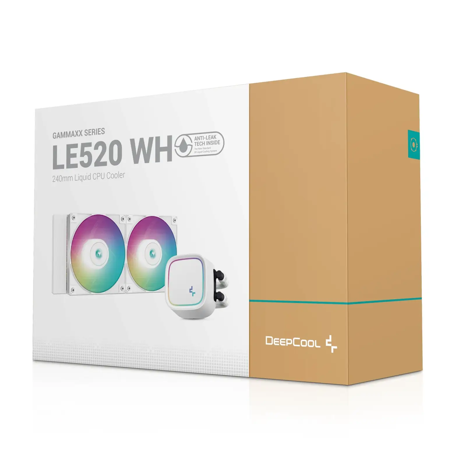 Система водяного охолодження DeepCool LE520 WH (R-LE520-WHAMMN-G-1) UA
