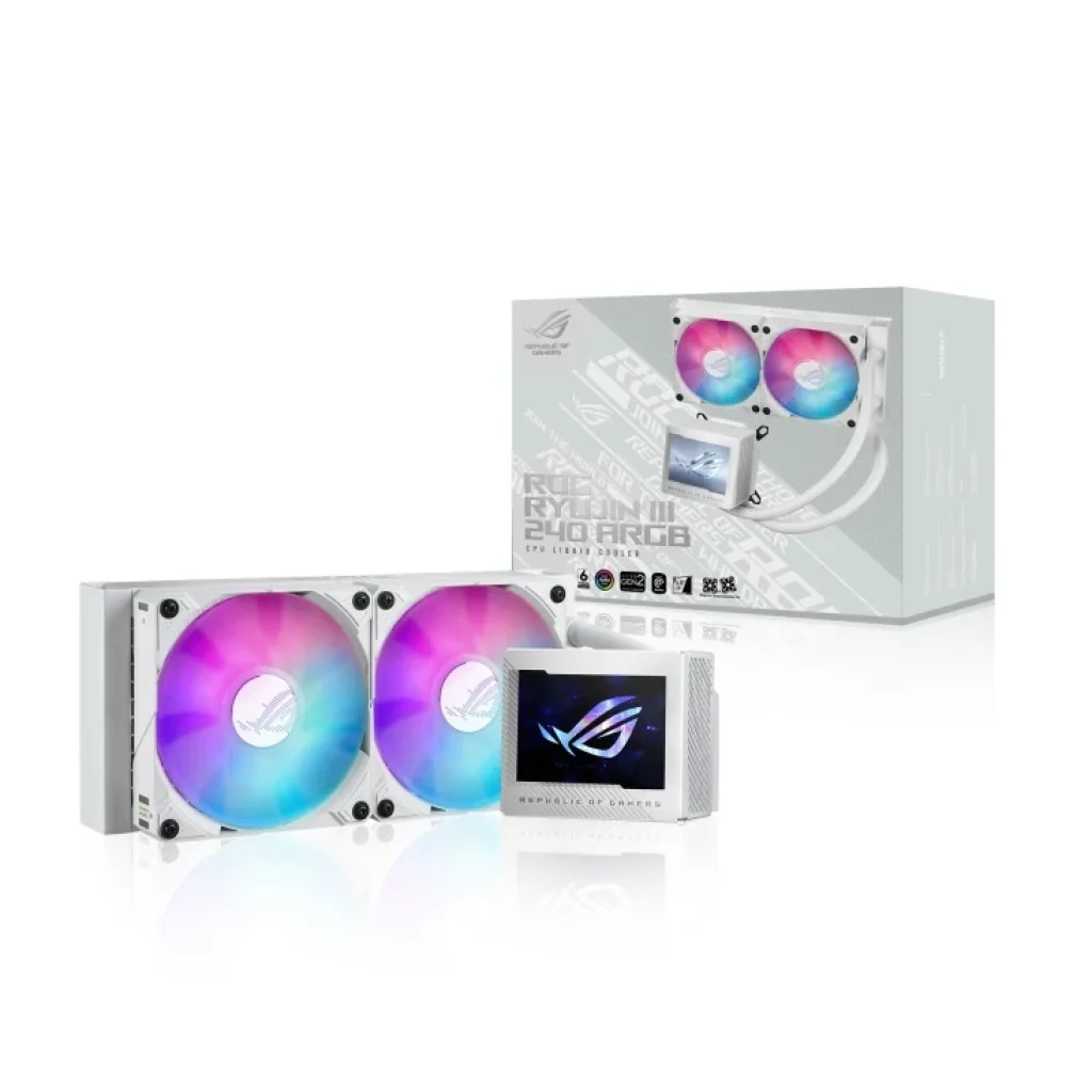 Система водяного охлаждения Asus ROG Ryujin III 240 ARGB White Edition (90RC00K2-M0UAY0) UA
