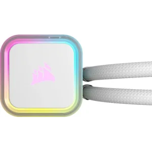 Система водяного охолодження Corsair iCUE H100i RGB Elite Liquid CPU Cooler White (CW-9060078-WW) UA