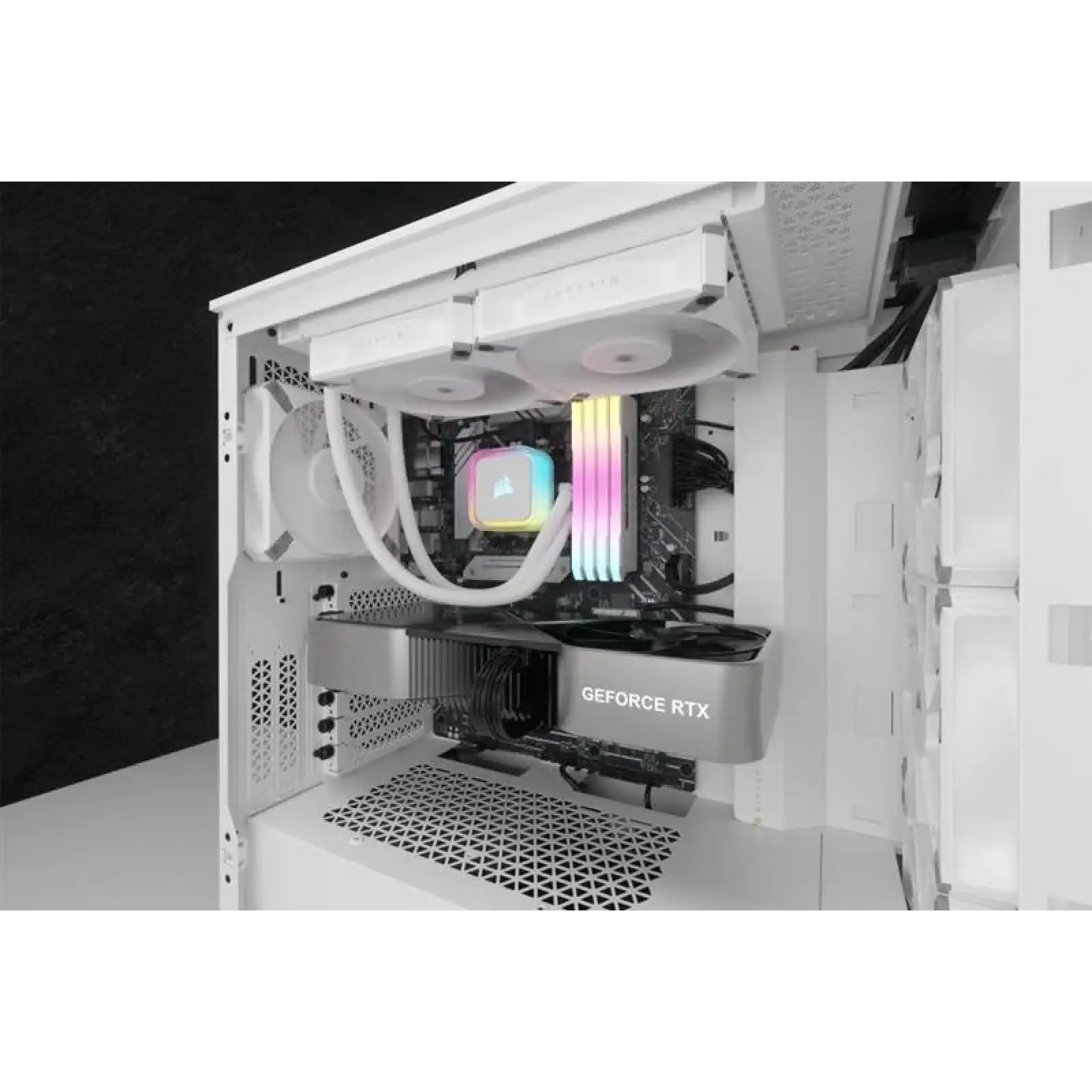 Система водяного охолодження Corsair iCUE H150i RGB Elite Liquid CPU Cooler White (CW-9060079-WW) UA