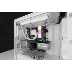 Система водяного охолодження Corsair iCUE H150i RGB Elite Liquid CPU Cooler White (CW-9060079-WW) UA