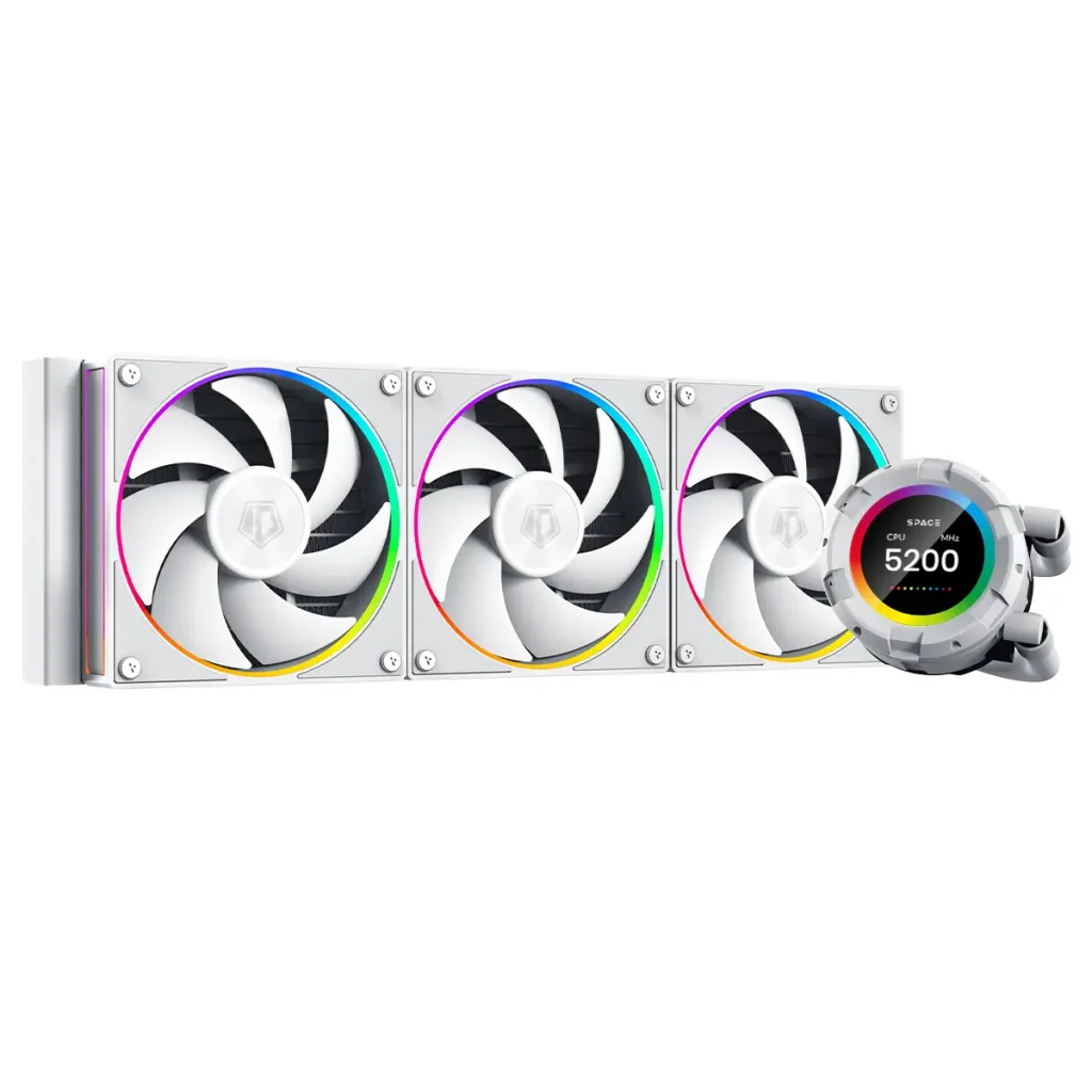 Система водяного охолодження ID-Cooling Space LCD SL360 White UA