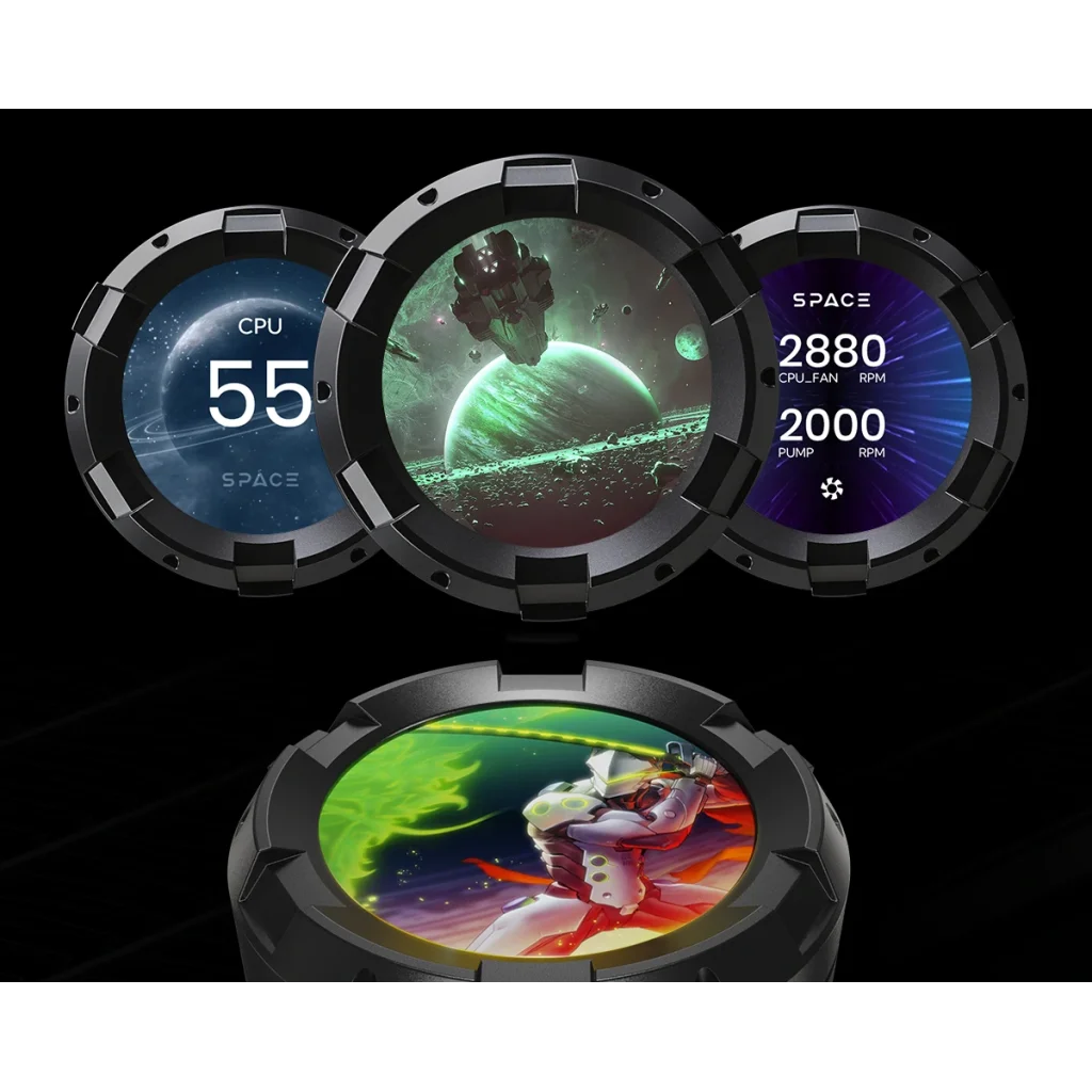 Система водяного охолодження ID-Cooling Space LCD SL360 UA