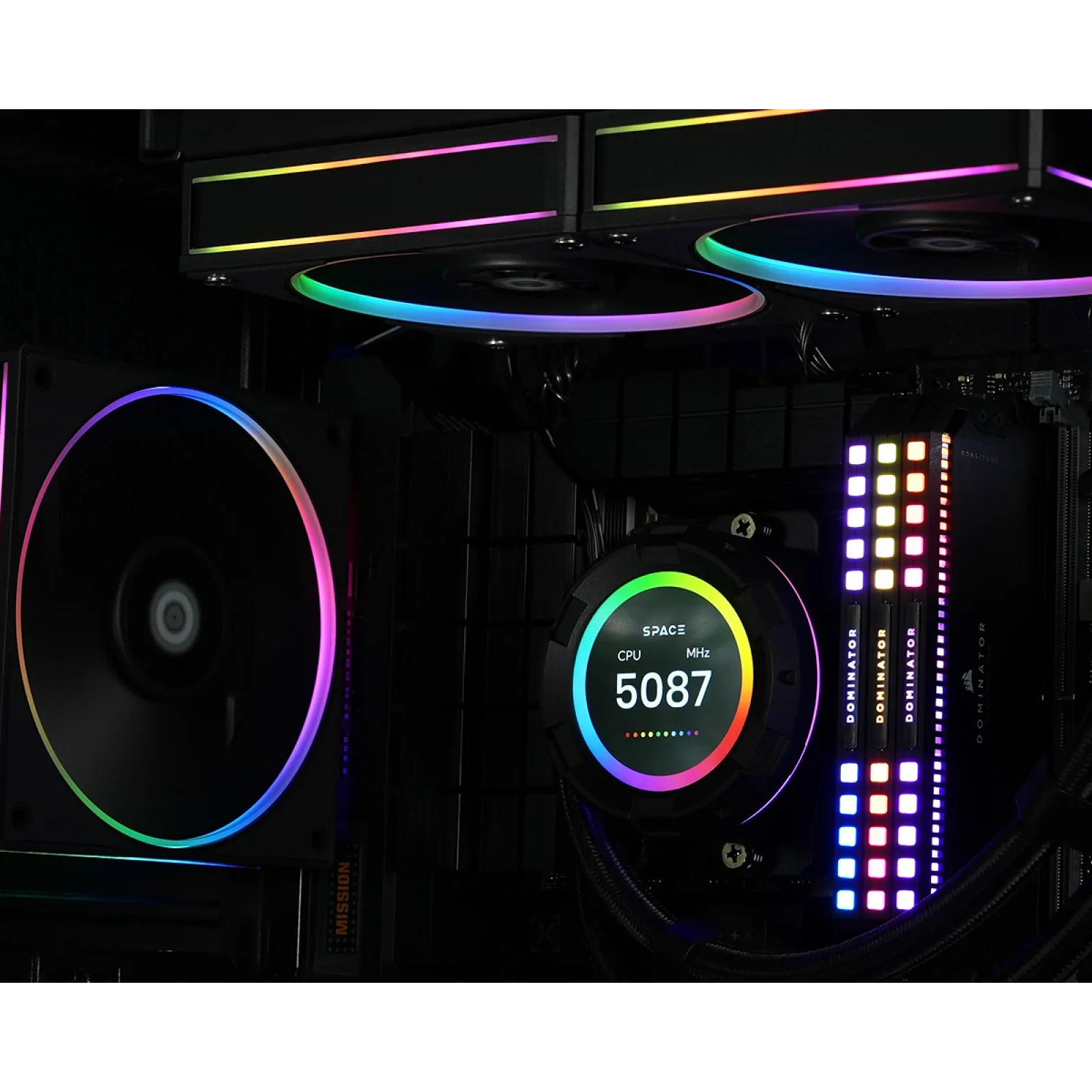 Система водяного охолодження ID-Cooling Space LCD SL360 UA
