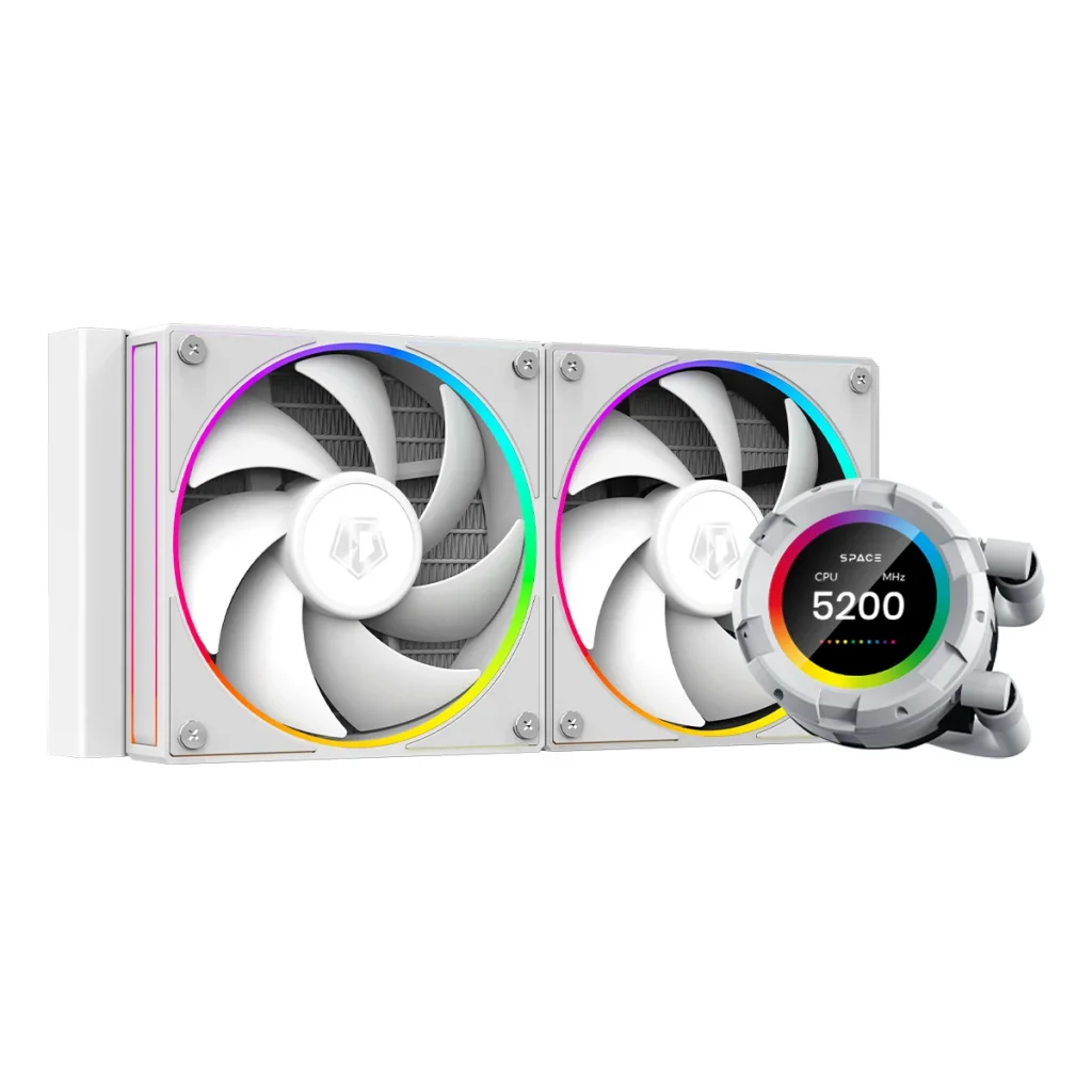 Система водяного охлаждения ID-Cooling Space LCD SL240 White UA