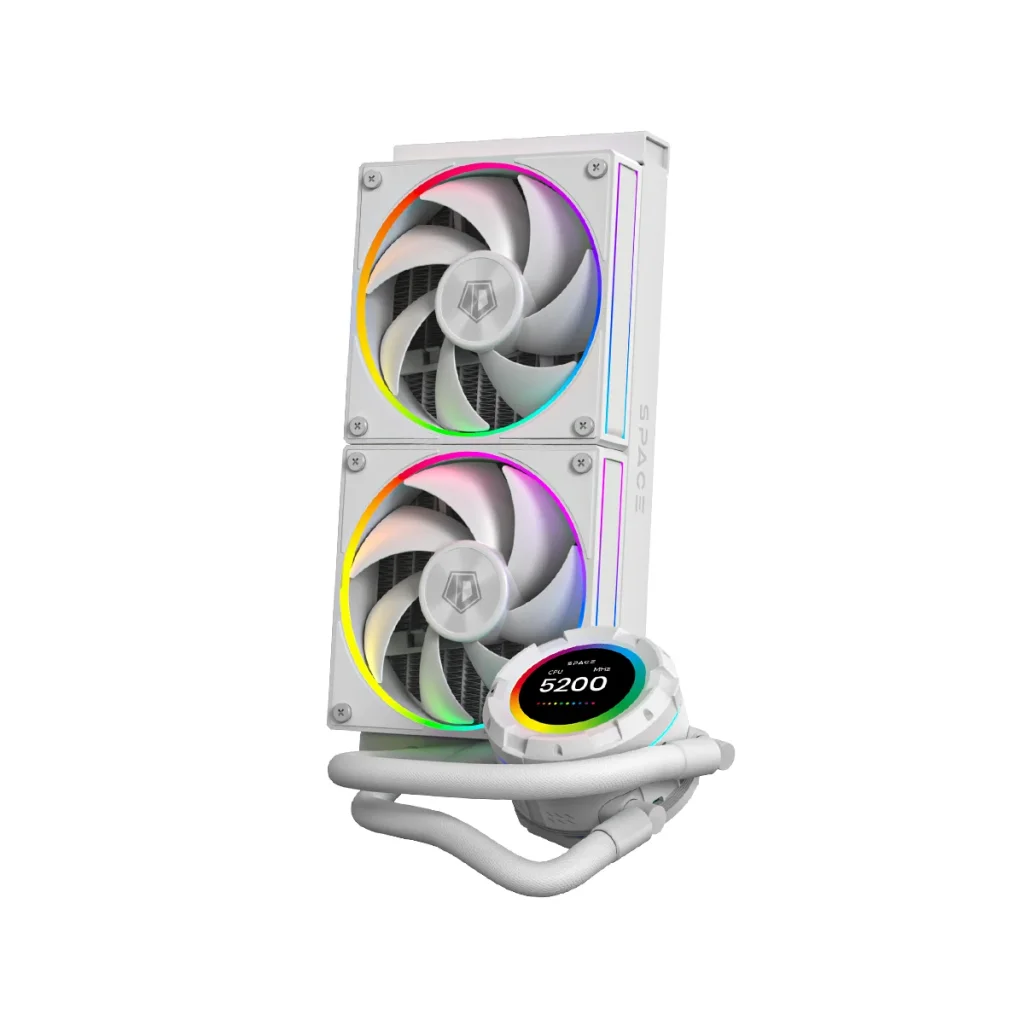 Система водяного охлаждения ID-Cooling Space LCD SL240 White UA