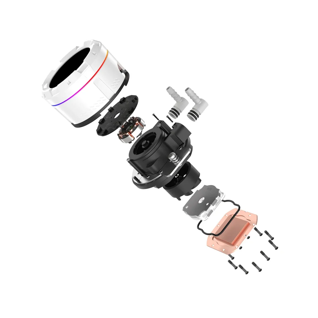 Система водяного охлаждения ID-Cooling Space LCD SL240 White UA