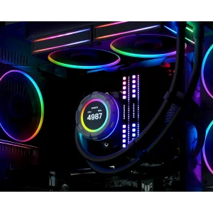 Система водяного охлаждения ID-Cooling Space LCD SL240 White UA