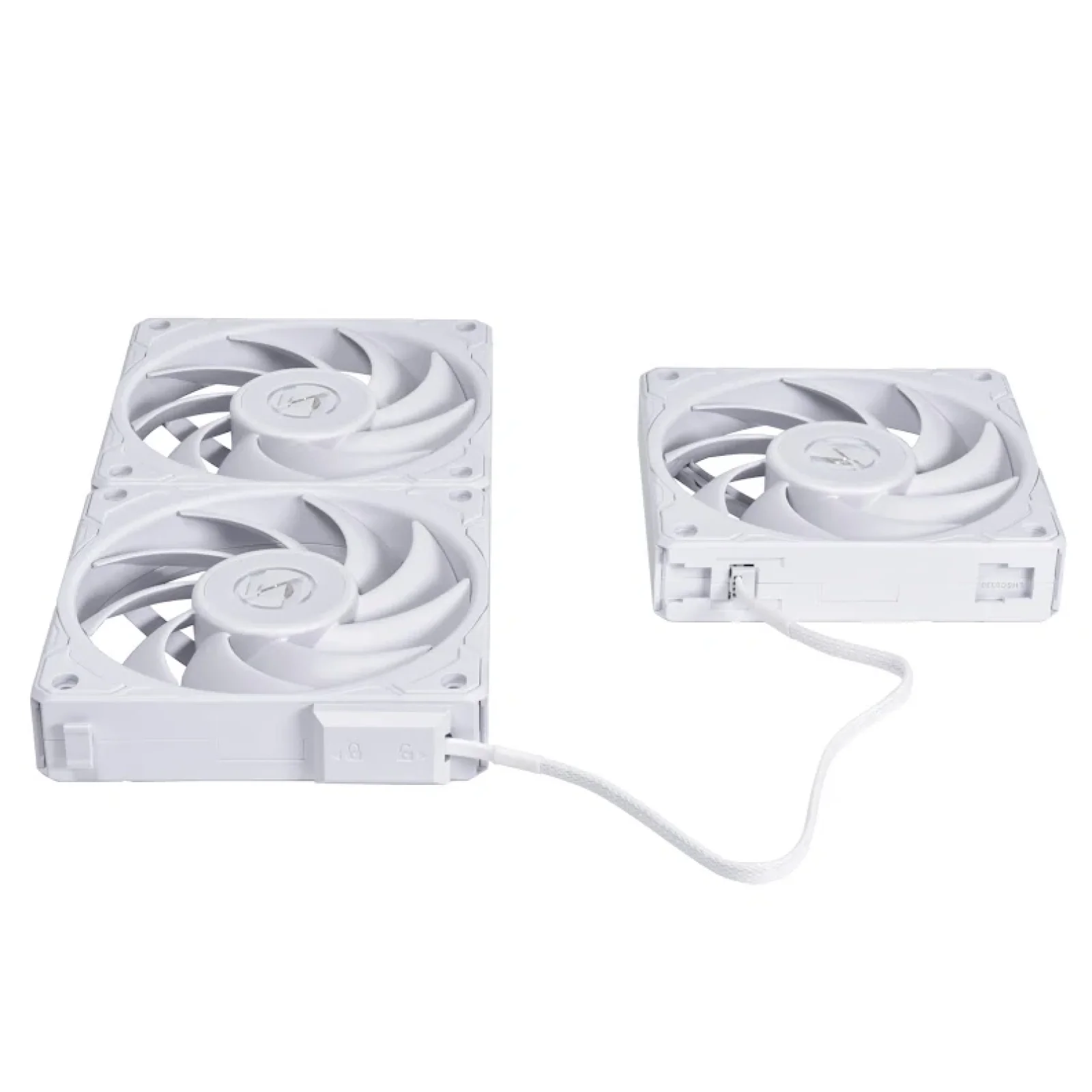 Вентилятор Lian Li P28, Tripple, White (G99.12P283W.00), 120х120х28мм, 3-pin, 4-pin, белый UA