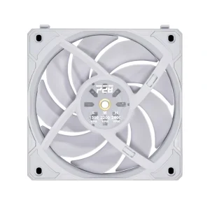 Вентилятор Lian Li P28, Single, White (G99.12P281W.00), 120х120х28мм, 3-pin, 4-pin, белый UA