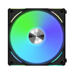 Вентилятор Lian Li AL140V2 Black Cooler (G99.14ALV21B.00), 140х140х25мм, 3-pin, 4-pin, чорний UA
