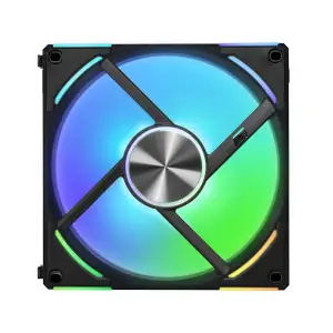 Вентилятор Lian Li AL140V2 Black Cooler (G99.14ALV21B.00), 140х140х25мм, 3-pin, 4-pin, черный UA