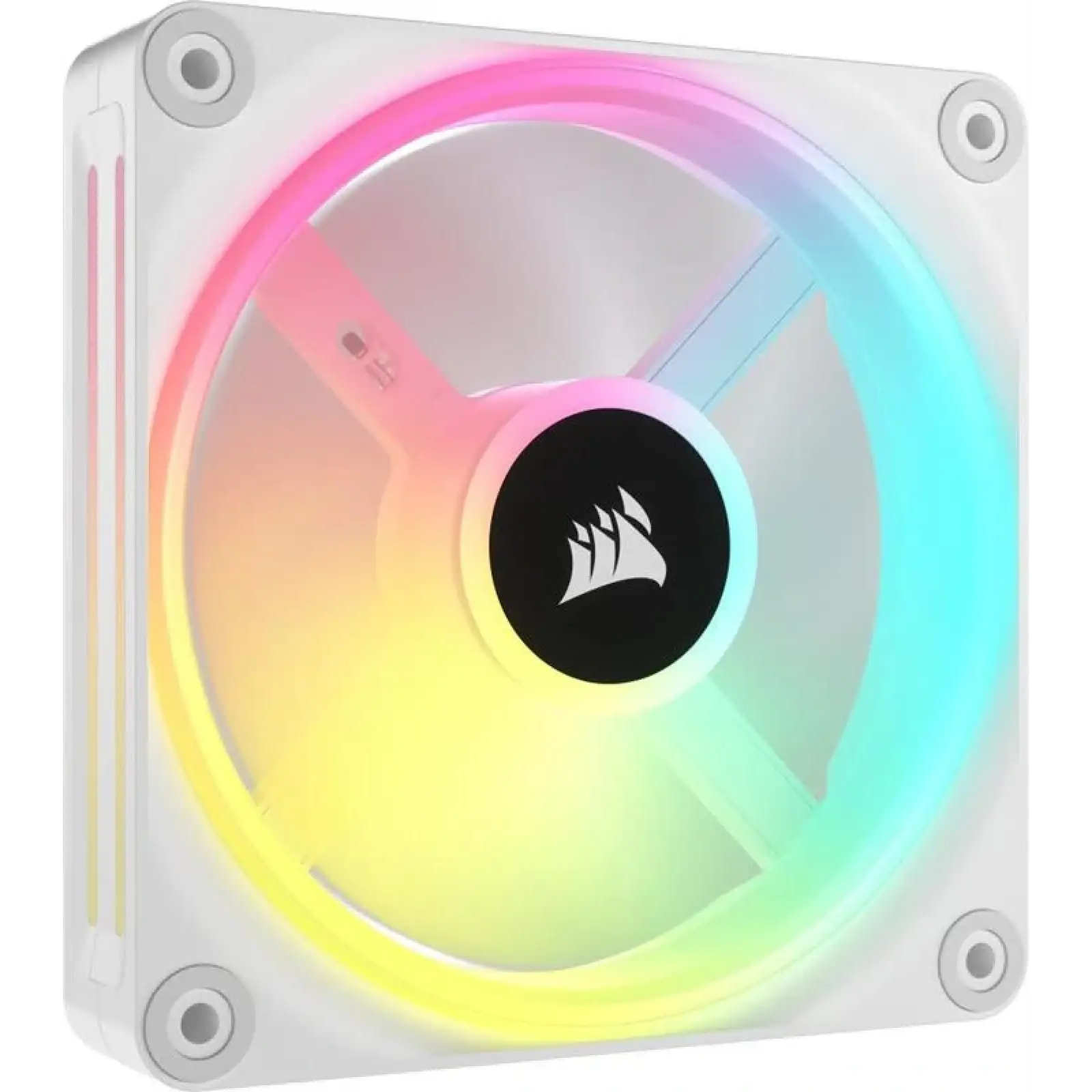 Вентилятор Corsair iCUE Link QX120 RGB PWM White (CO-9051005-WW), 120x120x25мм, 4-pin, білий UA