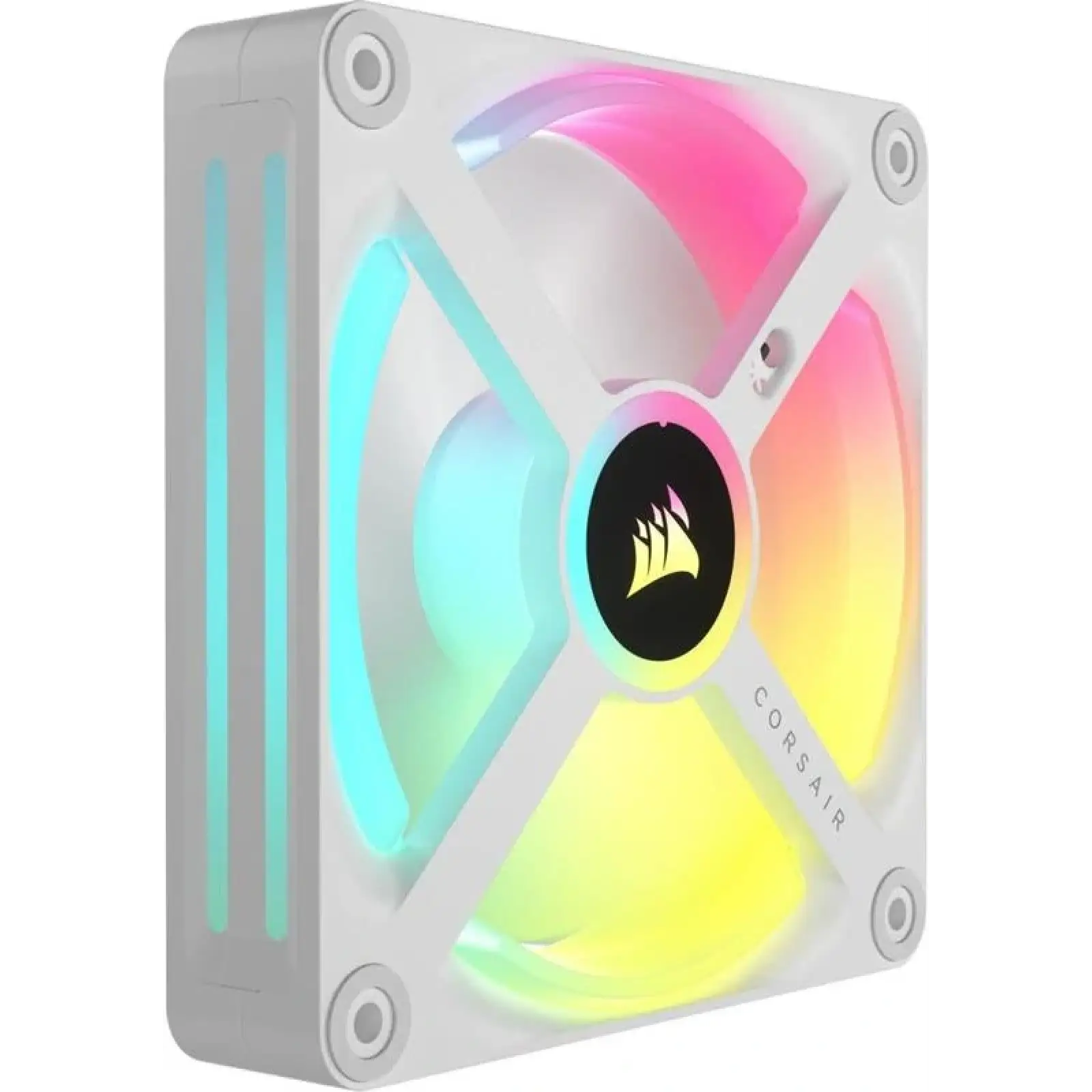 Вентилятор Corsair iCUE Link QX120 RGB PWM White (CO-9051005-WW), 120x120x25мм, 4-pin, білий UA