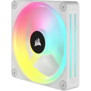 Вентилятор Corsair iCUE Link QX120 RGB PWM White (CO-9051005-WW), 120x120x25мм, 4-pin, білий UA
