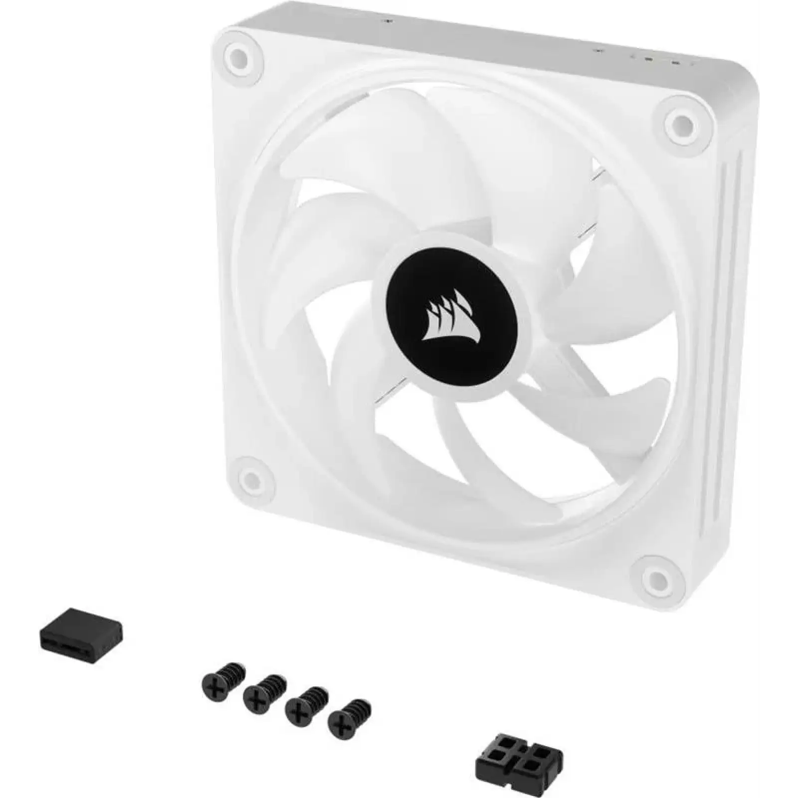 Вентилятор Corsair iCUE Link QX120 RGB PWM White (CO-9051005-WW), 120x120x25мм, 4-pin, білий UA