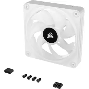 Вентилятор Corsair iCUE Link QX120 RGB PWM White (CO-9051005-WW), 120x120x25мм, 4-pin, білий UA
