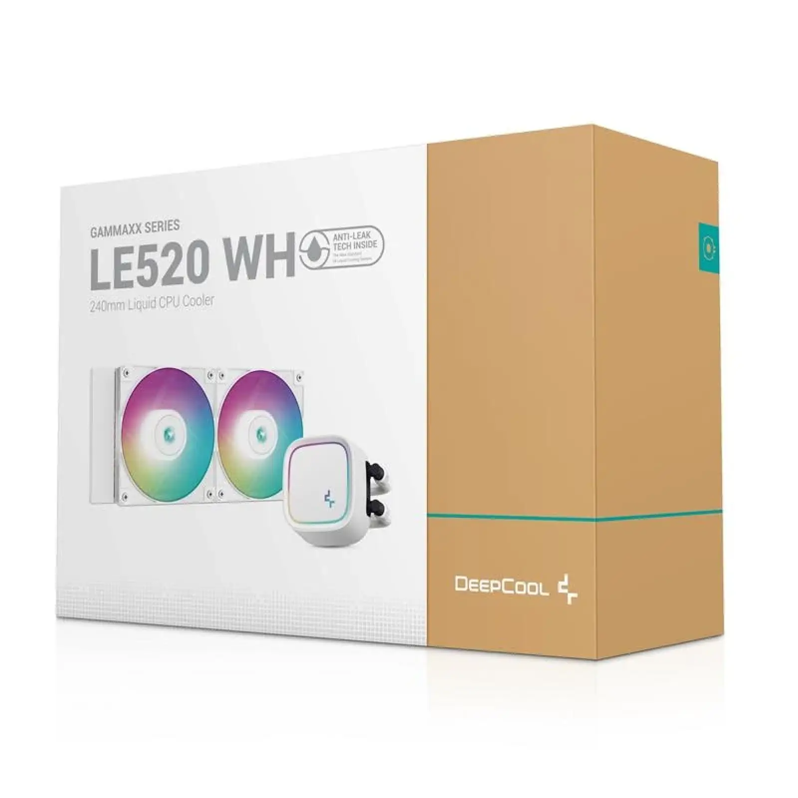 Система водяного охолодження DeepCool LE520 WH (R-LE520-WHAMMN-G-1) UA