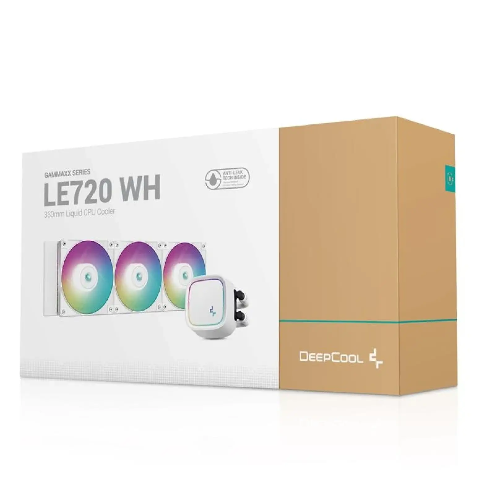 Система водяного охолодження DeepCool LE720 WH (R-LE720-WHAMMN-G-1) UA