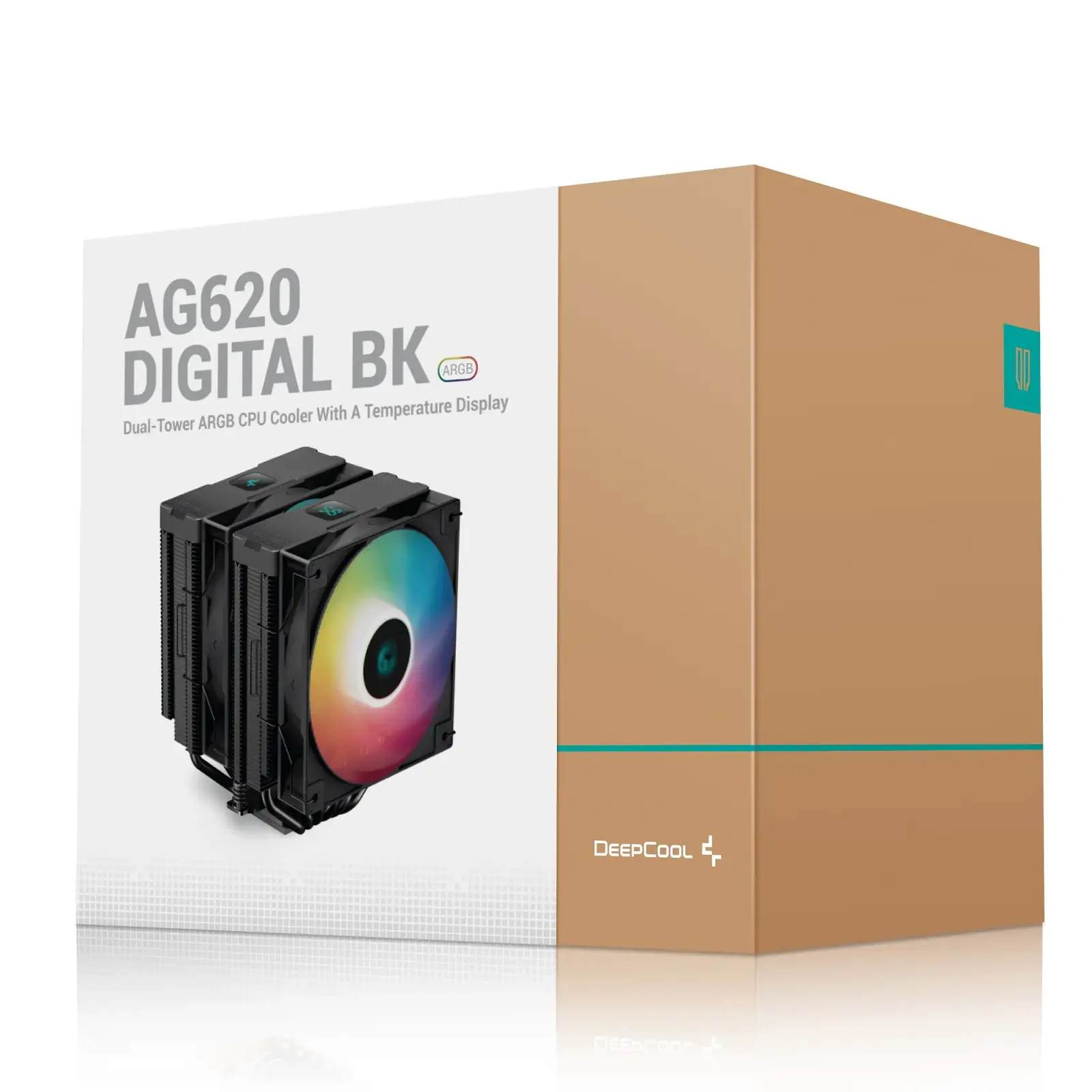Кулер процесорний DeepCool AG620 Digital BK ARGB (R-AG620-BKADMN-G-2) UA