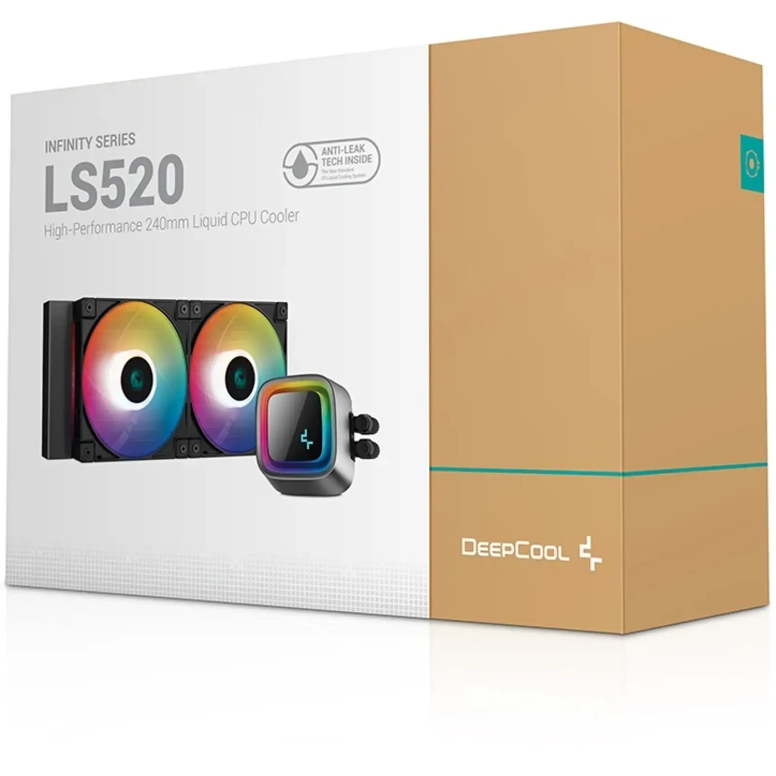 Система водяного охлаждения DeepCool LS520 Black (R-LS520-BKAMNT-G-1) UA