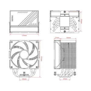 Кулер процесорний ID-Cooling Frozn A610 ARGB UA