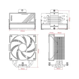 Кулер процесорний ID-Cooling Frozn A410 ARGB UA