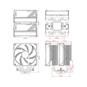 Кулер процессорный ID-Cooling Frozn A620 Black UA