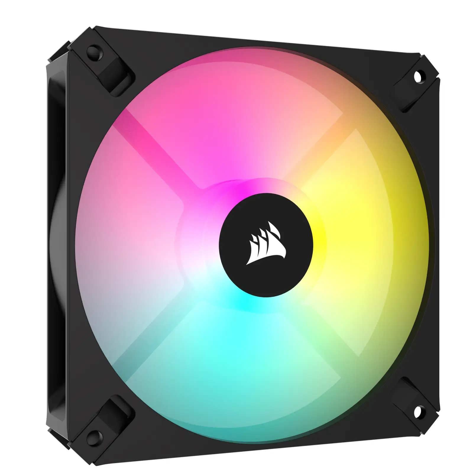 Вентилятор Corsair iCUE AR120 Digital RGB Black (CO-9050166-WW), 120x120x15мм, 4-pin PWM, чорний UA