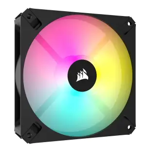 Вентилятор Corsair iCUE AR120 Digital RGB Black (CO-9050166-WW), 120x120x15мм, 4-pin PWM, чорний UA