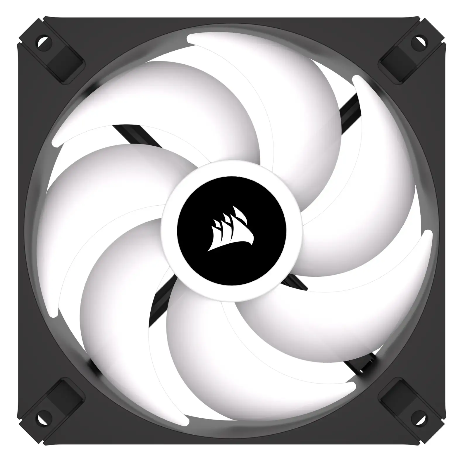 Вентилятор Corsair iCUE AR120 Digital RGB Black (CO-9050166-WW), 120x120x15мм, 4-pin PWM, чорний UA