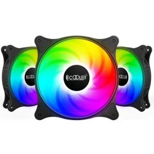 Вентилятор PCCooler FX 120 ARGB BK 3in1, 120x120x25мм, 4-pin, чорний UA