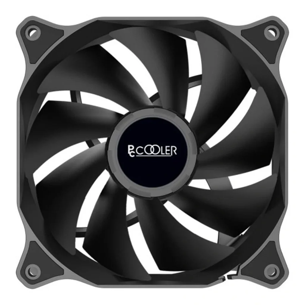 Вентилятор PCCooler DN 120 BK 3in1, 120x120x25мм, 3-pin, чорний UA