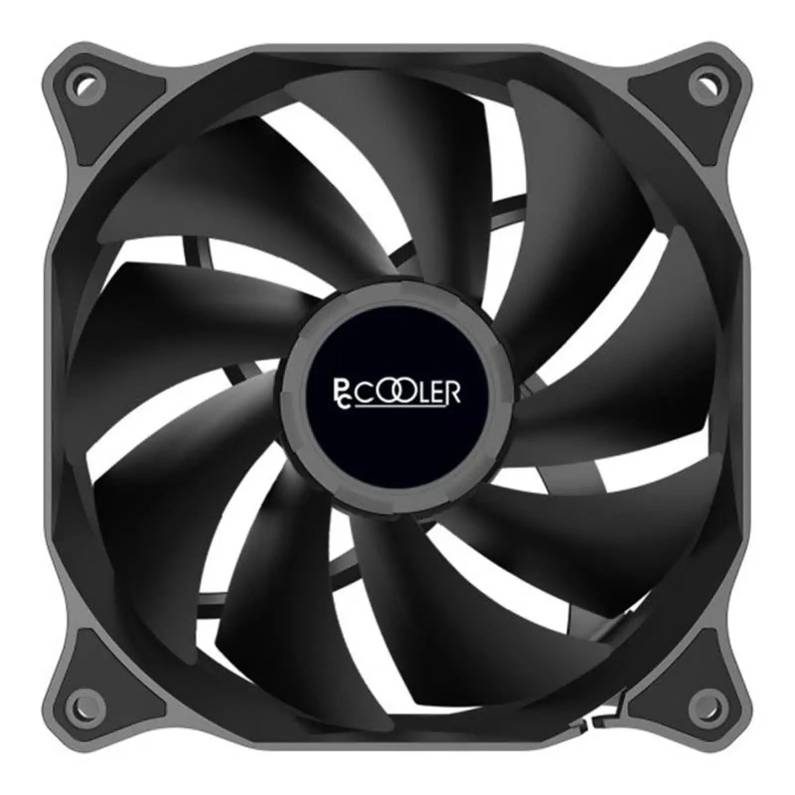 Вентилятор PCCooler DN 120 BK 3in1, 120x120x25мм, 3-pin, чорний UA