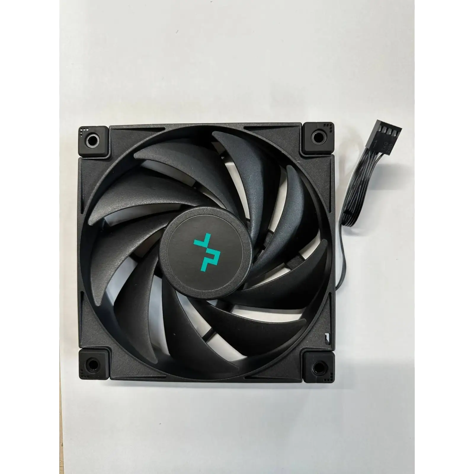 Вентилятор DeepCool DF1202512CMP bulk, 120x120x25мм, 4-pin, чорний, FK120P UA