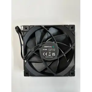 Вентилятор DeepCool DF1202512CMP bulk, 120x120x25мм, 4-pin, чорний, FK120P UA