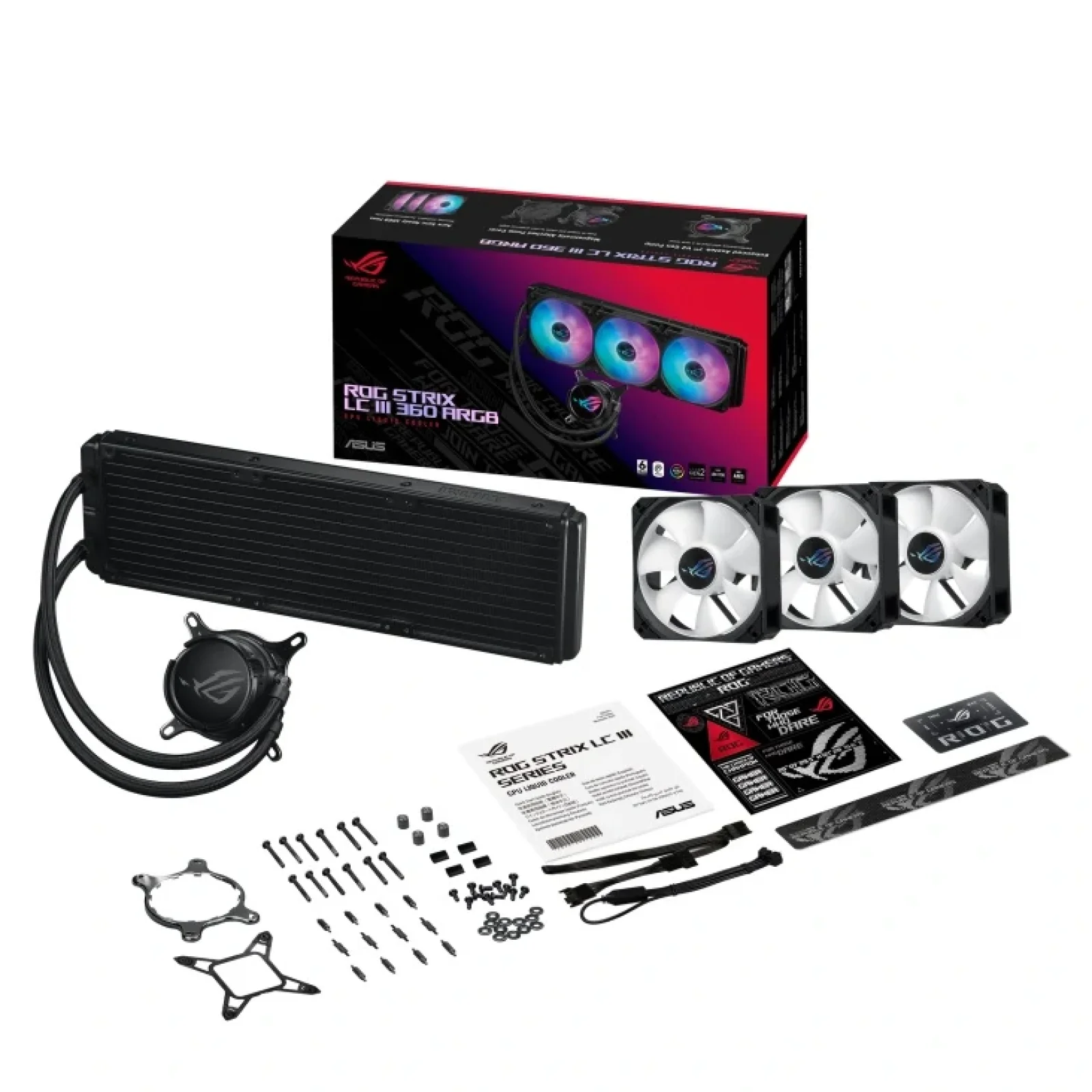 Система водяного охлаждения Asus ROG Strix LC III 360 ARGB (90RC00T1-M0UAY0) UA
