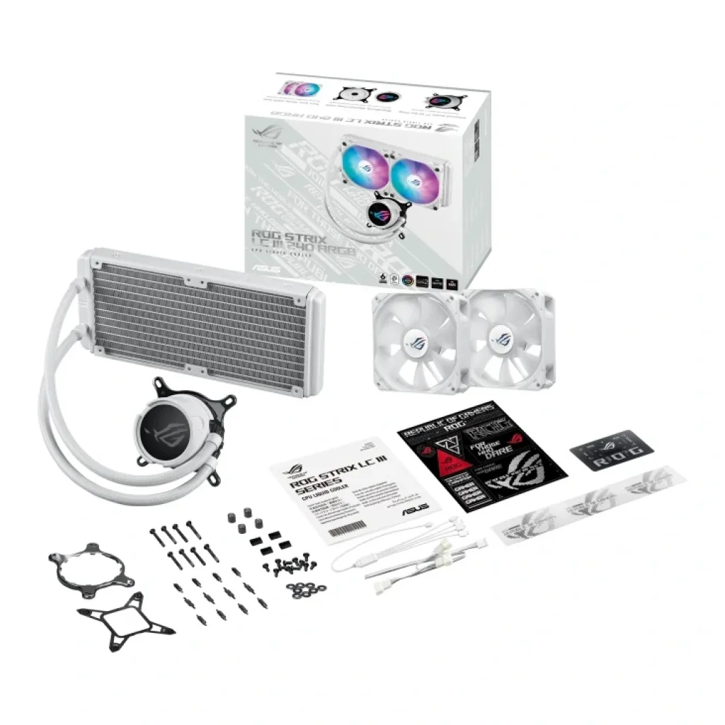 Система водяного охолодження Asus ROG Strix LC III 240 ARGB WHT (90RC00S2-M0UAY0) UA